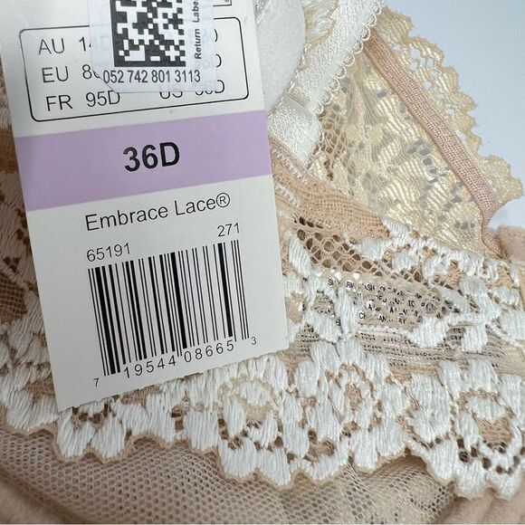 Wacoal Embrace Lace Underwire Bra - Picture 5 of 5